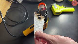 Wagner HT1000 Heat Gun vs Paper Towel