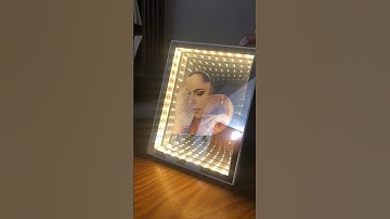 LED Frame and mirror 2 in one #unboxing #unbox #shorts