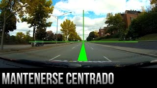 Cómo mantenerse centrado en su carril  Consejos de conducción