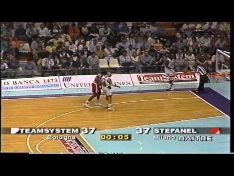 1996 G3 Teamsystem Fortitudo Bologna vs Stefanel Milano