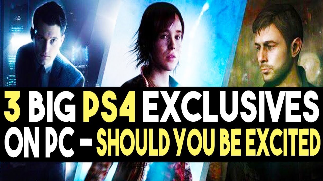 Ps4 exclusives coming to pc Clearance