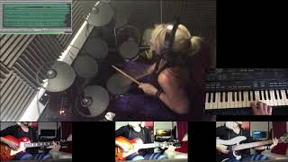 Blondie - Dreaming - Instrumental / Drum Cover (Vernyoga / Vernette) chords