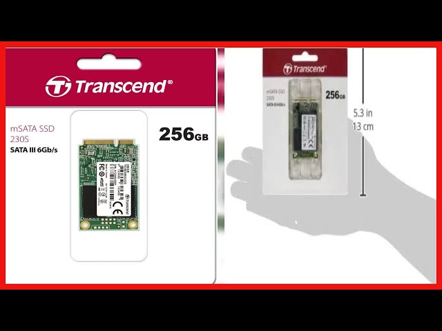 Transcend 256GB SATA III 6Gb/s MSA230S mSATA SSD 230S Solid State Drive  TS256GMSA230S - YouTube