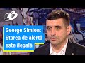 George Simion: Starea de alertă este ilegală