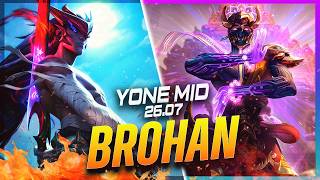 BROHAN - Yone vs Malzahar MID Patch 26.7 - Yone Gameplay