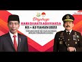 Live upacara peringatan hari bhakti adhyaksa ke63 tahun 2023