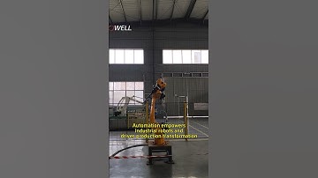 Automation empowers industrial robots and drives production transformation #factory #robotics