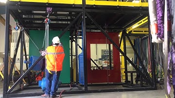 Bull Rigging Structure - Time Lapse