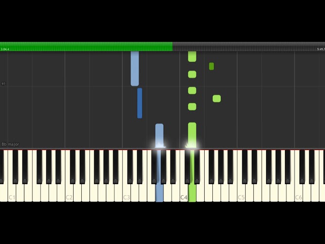 Ludovico Einaudi  - Logos [Piano tutorial] (Synthesia) class=