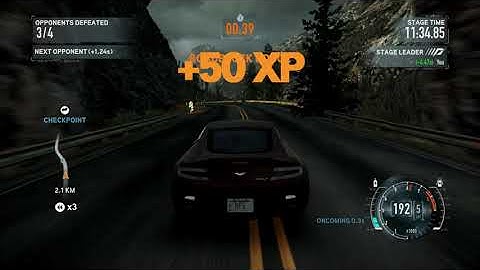 NFS THE RUN stage 4 Loghill - Battle in the canyon
