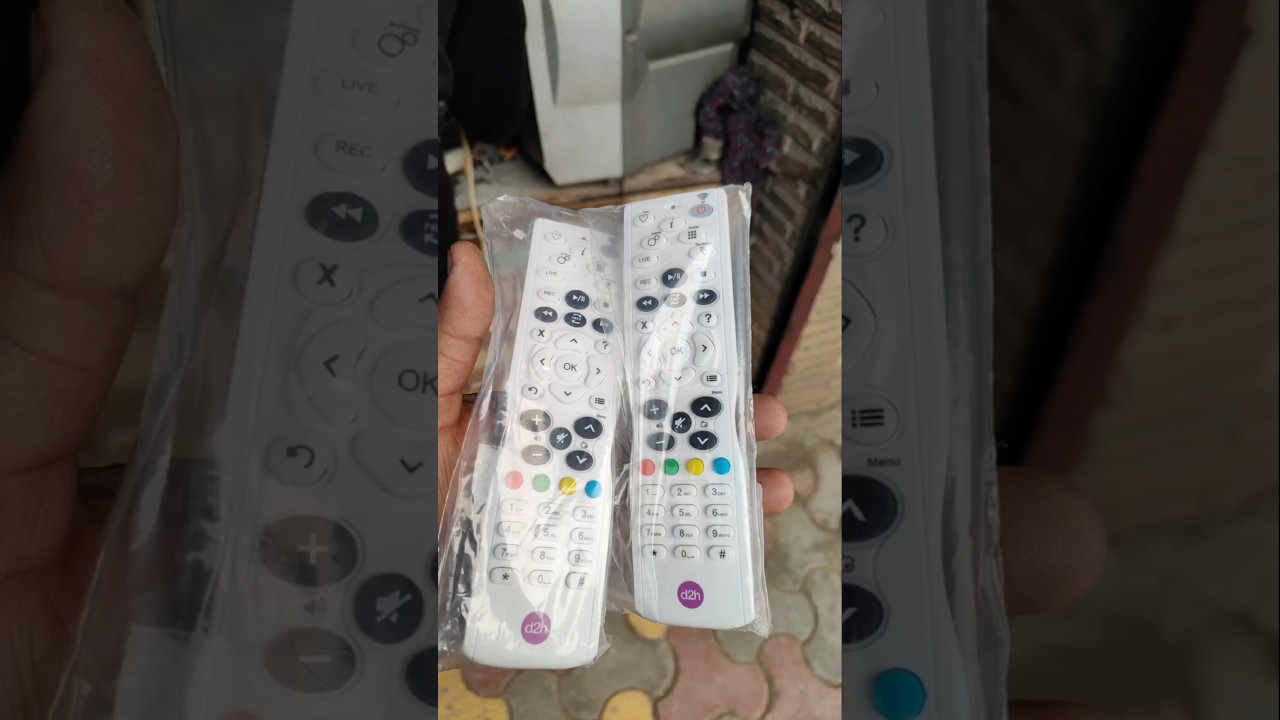 RF Remote Videocon D2H Dish TV D2H remote 