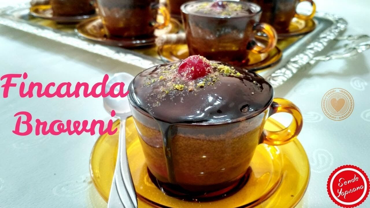 Fincanda Kek TarifiTencerede Vişneli Browni Nasıl Yapılır YouTube