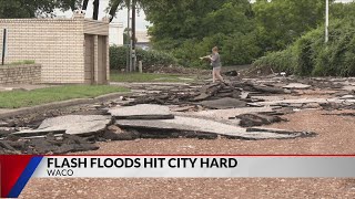 Flash floods hit Waco hard
