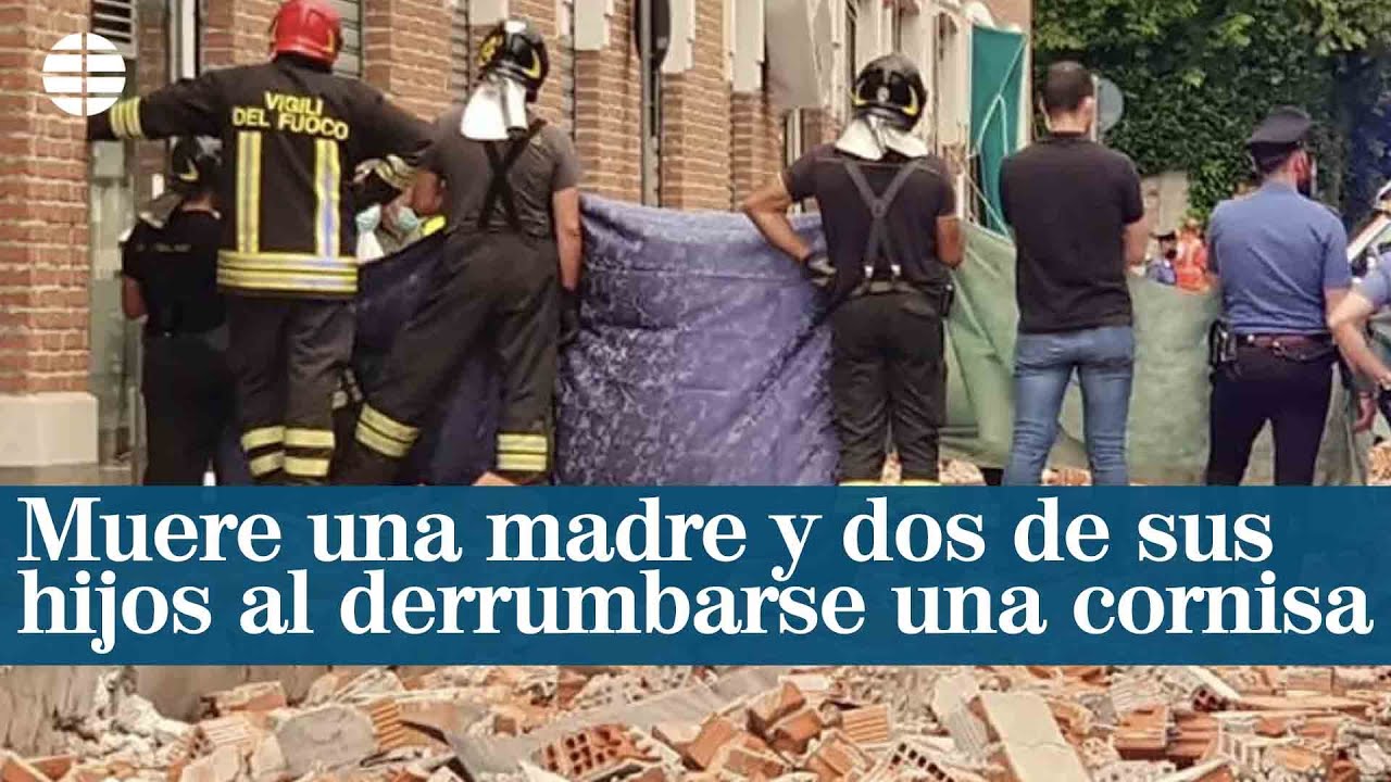 Mueren una madre y sus dos hijos pequeños en Italia al caerles encima ...