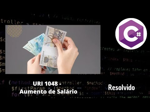 Aumento de salário (URI 1048) - Exercício resolvido C# - Beecrowd