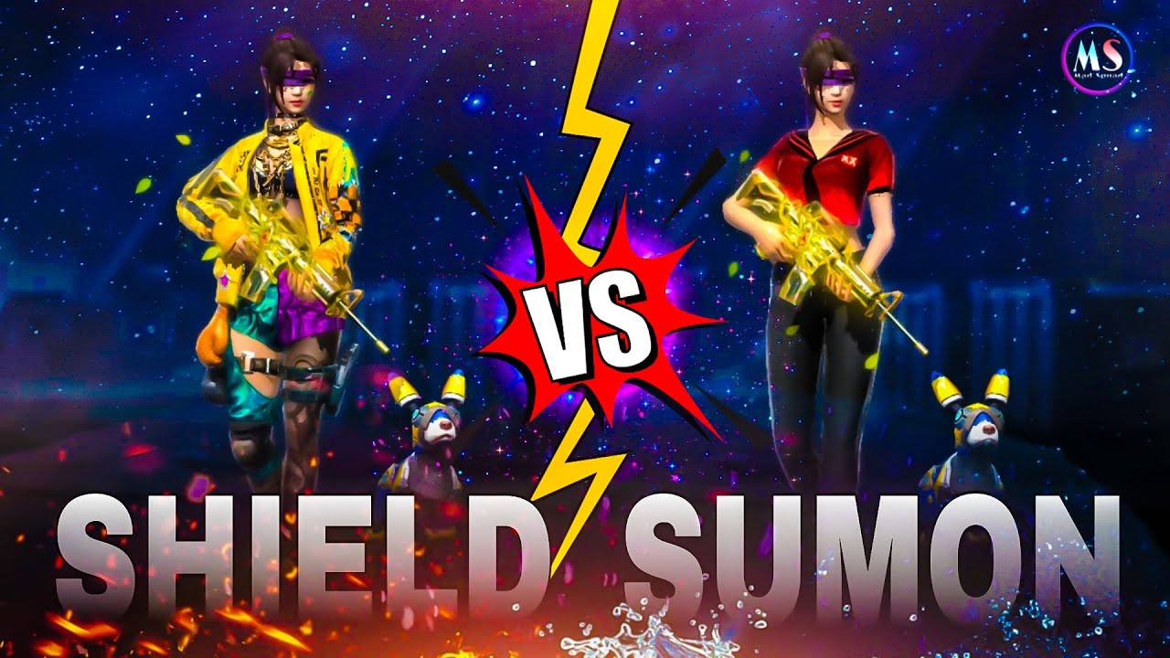 1 VS 1 FREE FIRE CUSTOM || SHIELD VS SUMON - [Mad Squad] - YouTube