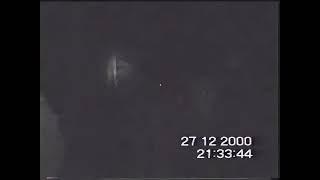 UFO filmed at Rendelsham Forest in 2000 by retired CID police officer John Hanson