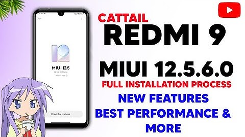 Redmi 9 India MIUI 12.5.6.0 Update Installation | Redmi 9 India New Update With Latest Features 🔥