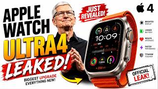 Apple Watch Ultra 4 Is Almost HERE! 🚨 BIG Leaks Reveal What Apple Changed
