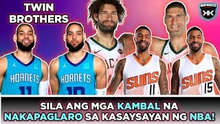 Sila ang mga TWIN BROTHERS na nakapaglaro sa NBA History! | Naging magkakampi pa ang mga to.