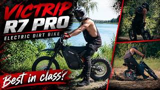 VICTRIP R7 Pro Review – 6000W Electric Dirt Bike! Is It Best in Class? Unboxing | Review
