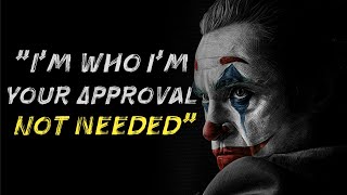 Rise and Shine: Empowering Your Inner Drive with JOKER most valuable quotes |Premium Motivation