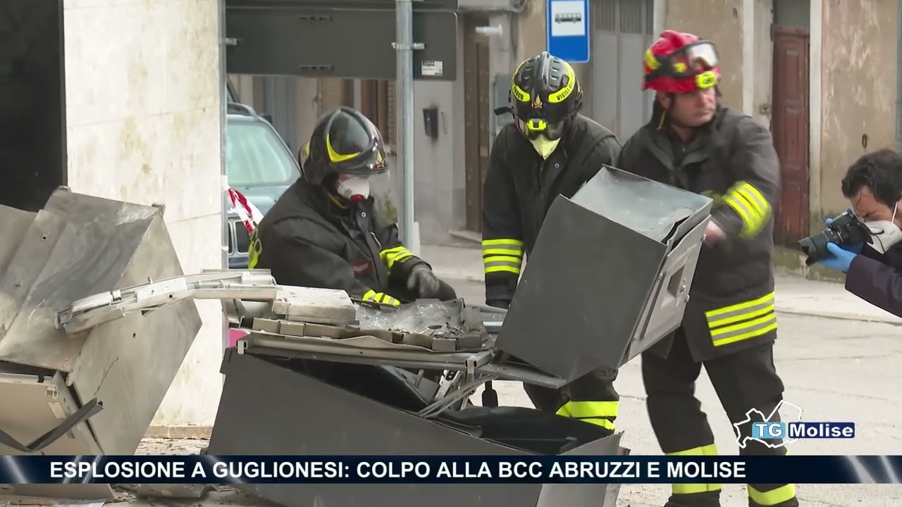 Esplosione a Guglionesi: colpo alla BCC Abruzzi e Molise