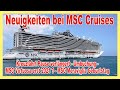 MSC Cruises: Was gibt es Neues? (Stand 05.06.2020)