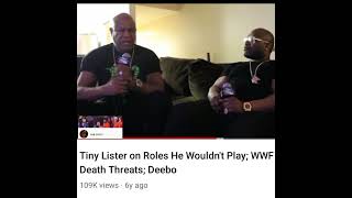 TINY "ZUES" LISTER REFUSED TO WEAR A DRESS .. TABOO MOVIE ROLES 🎬 🎞 🎥