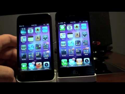 Retina Display Comparison: iPod Touch 4G vs iPhone 4 vs iPod Touch 2G/3G