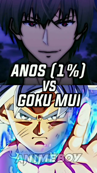 GOKU MUI VS ANOS VOLDIGOAD (1%) | who is Stronger #anime #shorts #goku #dragonballz #animeedits