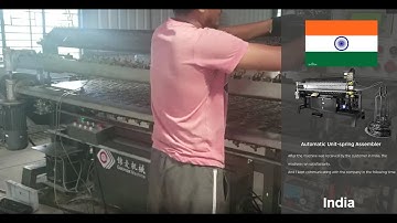 Genmax machine--CWJ Automatic Unit-spring Assembler Machine From Indian Customer