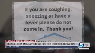 Utah Nursing Homes, Care Facilities Following CDC Coronavirus Guidelines