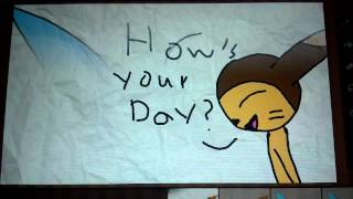 Diamond The Azelf And Cuddles The Furret.