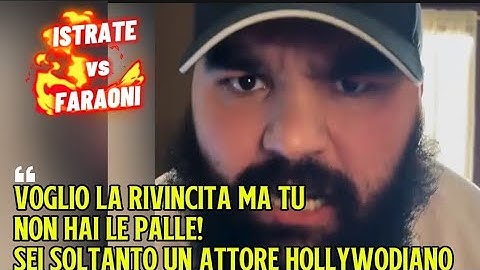 CLAUDIO ISTRATE RISPONDE A MATTIA FARAONI "VOGLIO LA RIVINCITA"