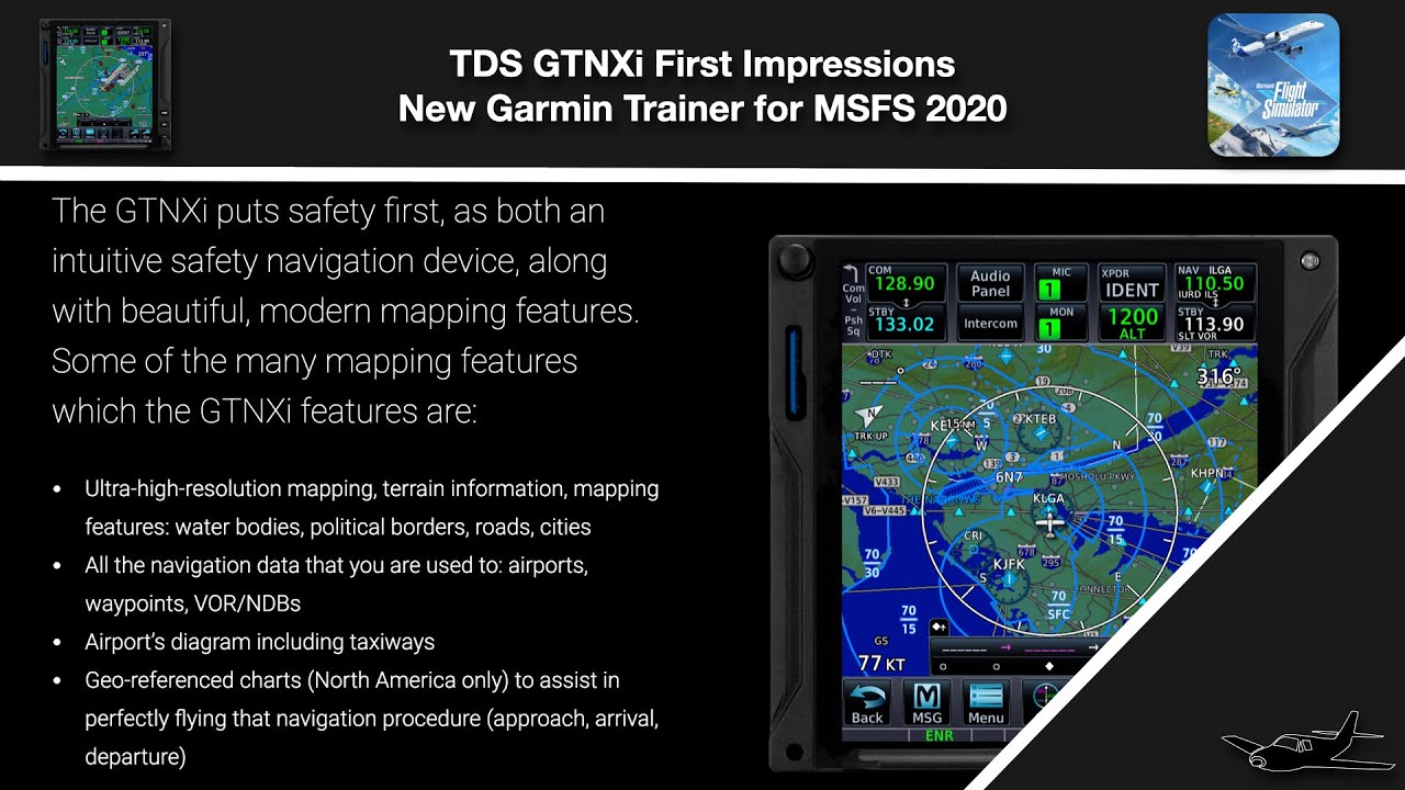 Sim Video) First Impressions | TDS GTNXi Garmin Trainer -