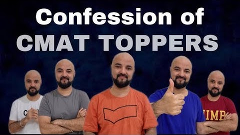 Confessions of CMAT Toppers!! CMATking RoundTable! 10 Days to CMAT Strategy | Powered by IMT Nagpur