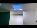 Pesetech 80w LED skylight installed