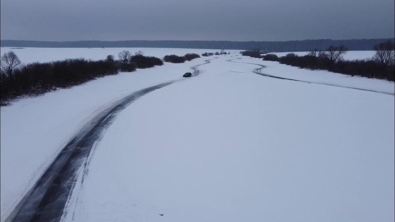 Кино дрифт на льду