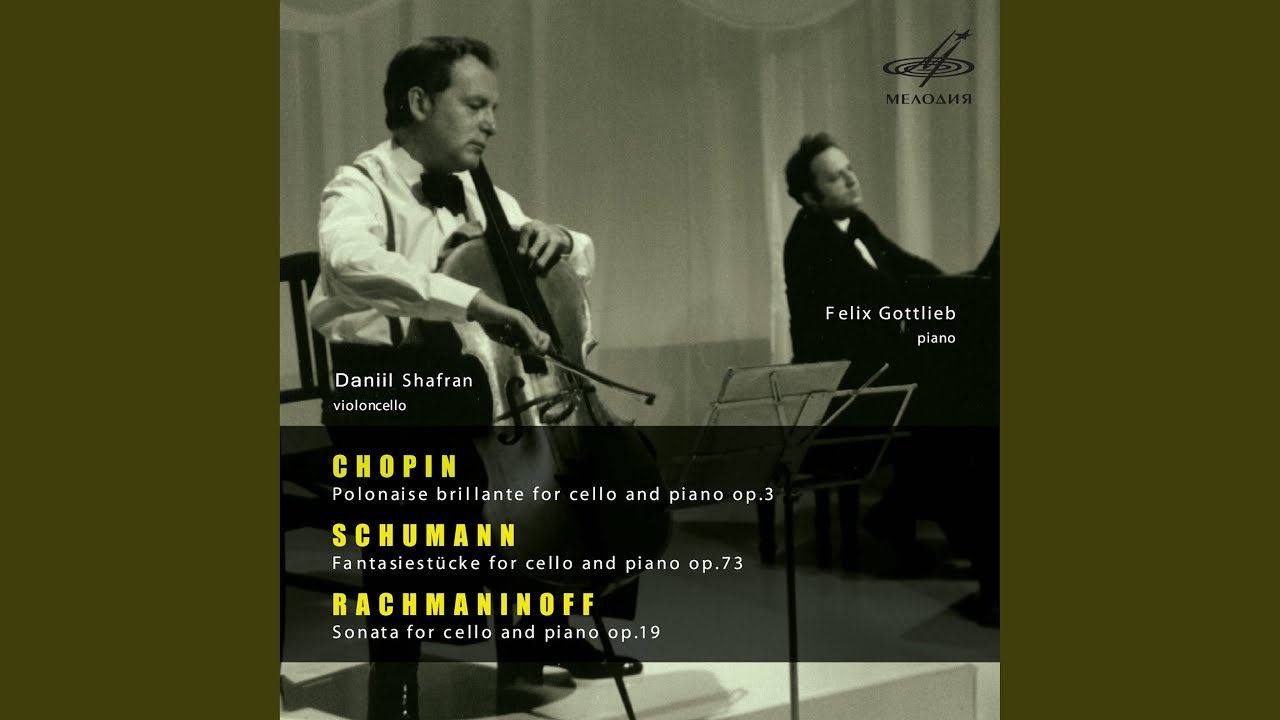 Watch Cello Sonata in G Minor, Op. 19: II. Allegro scherzando on YouTube