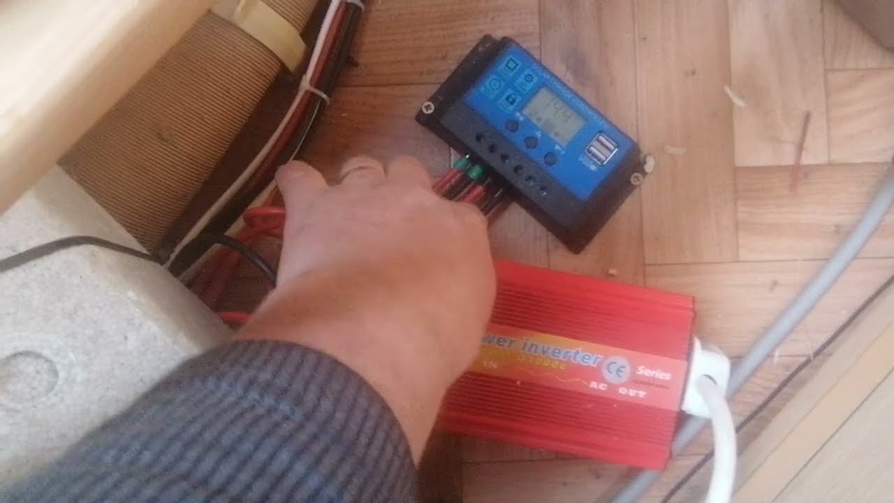 Panou fotovoltaic rulota!!