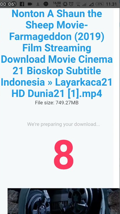 Cara Download Film Shaaun The Sheep The Movie 2 :Farmageddon Sub Indo (Link Di Deskripsi)