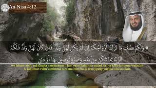Surat AN NISA' - Syaikh Mishary Rashid Alafasy arab, latin, & terjemah