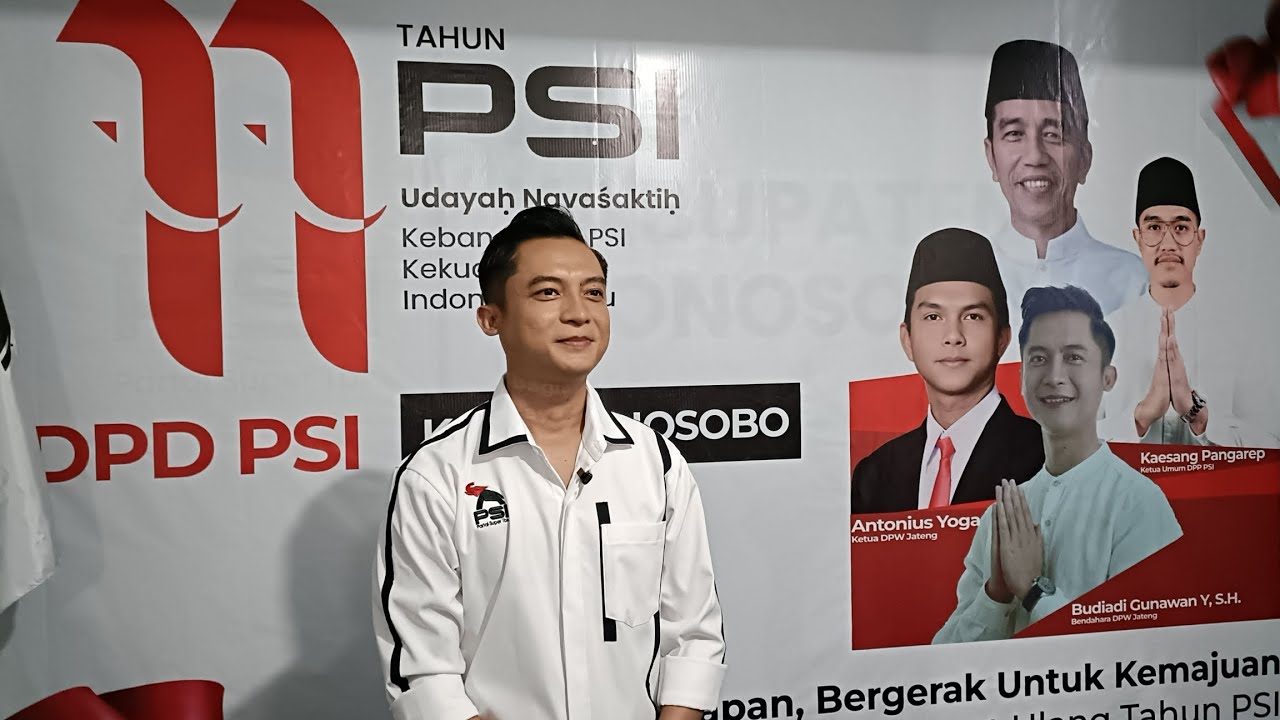 Peringati HUT PSI ke 11, Ketua DPD Wonosobo Resmikan Kantor Baru - YouTube