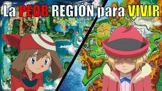 ¿Cuál es la PEOR REGIÓN para VIVIR?