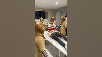 M3GAN’s ARMY caught my BROTHER! 😱🦾 #shorts