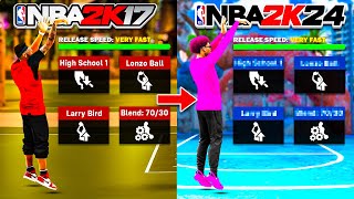 The Most Popular Jumpshot In NBA 2K History in 2024