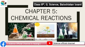 Class 8th Science Chapter 5  Chemical Reaction introduction in Hazargi