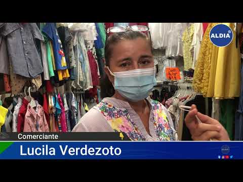 La comerciante Lucila Verdezoto espera que el nuevo Gobierno acabe con la corrupción