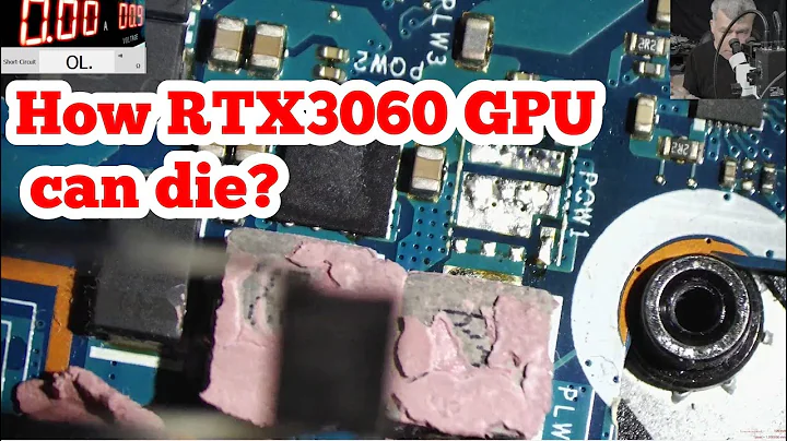 Acer Nitro 5 gaming laptop - How a laptop RTX3060 GPU can die